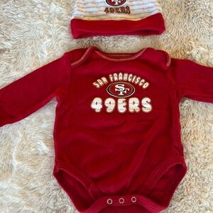 NFL San Francisco 49ers Red Bodysuit